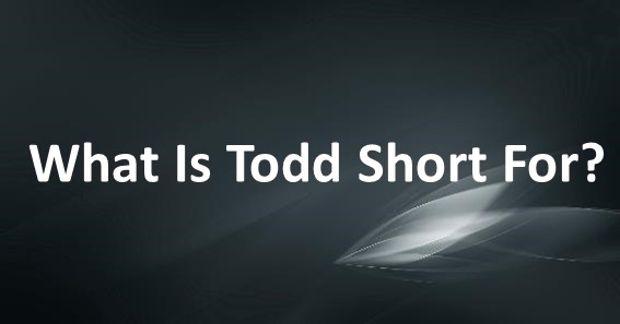 What Is Todd Short For