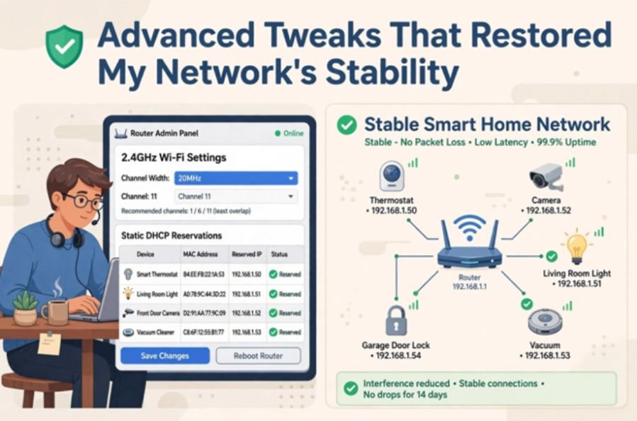 Advanced Tweaks That Restored My Network’s Stability