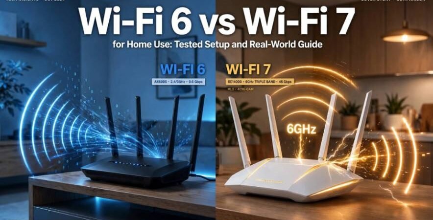 Wi-Fi 6 vs. Wi-Fi 7 for Home Use: Tested Setup and Real-World Guide
