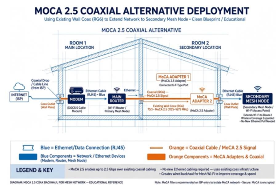 The MoCA 25 Coaxial Alternative