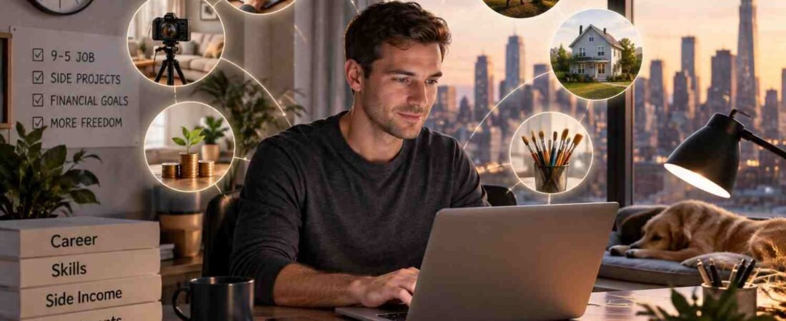 Building Income Streams Alongside a Career Without Quitting Your Job