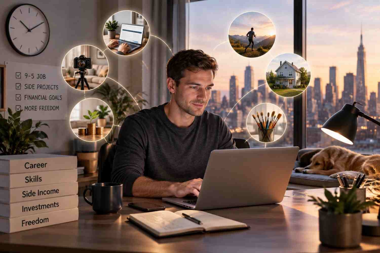 Building Income Streams Alongside a Career Without Quitting Your Job