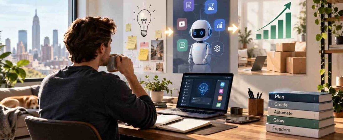Building a Solo Business With AI Tools From Idea to Income