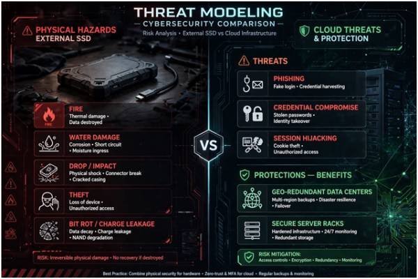 Threat Modeling: Ransomware, Bit Rot, and Hardware Decay