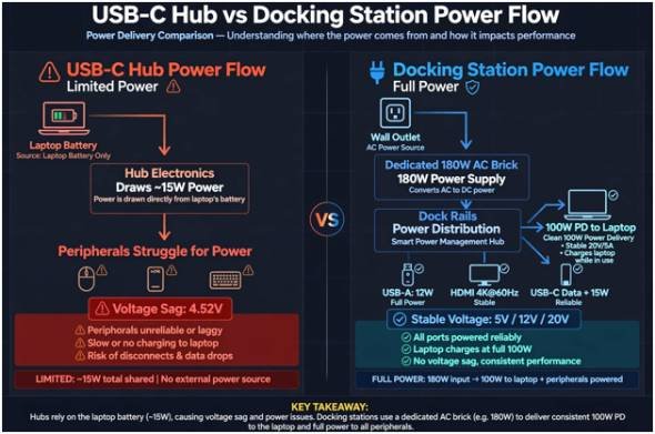 Power Architecture: Bus Power vs Independent AC Supply