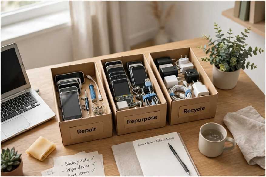 How to Reduce Electronic Waste From Old Devices: My Practical Playbook