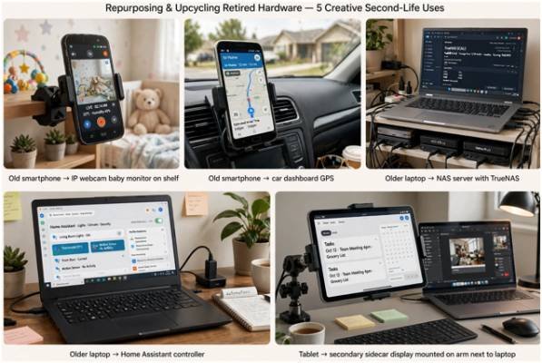 Repurposing and Upcycling Retired Hardware