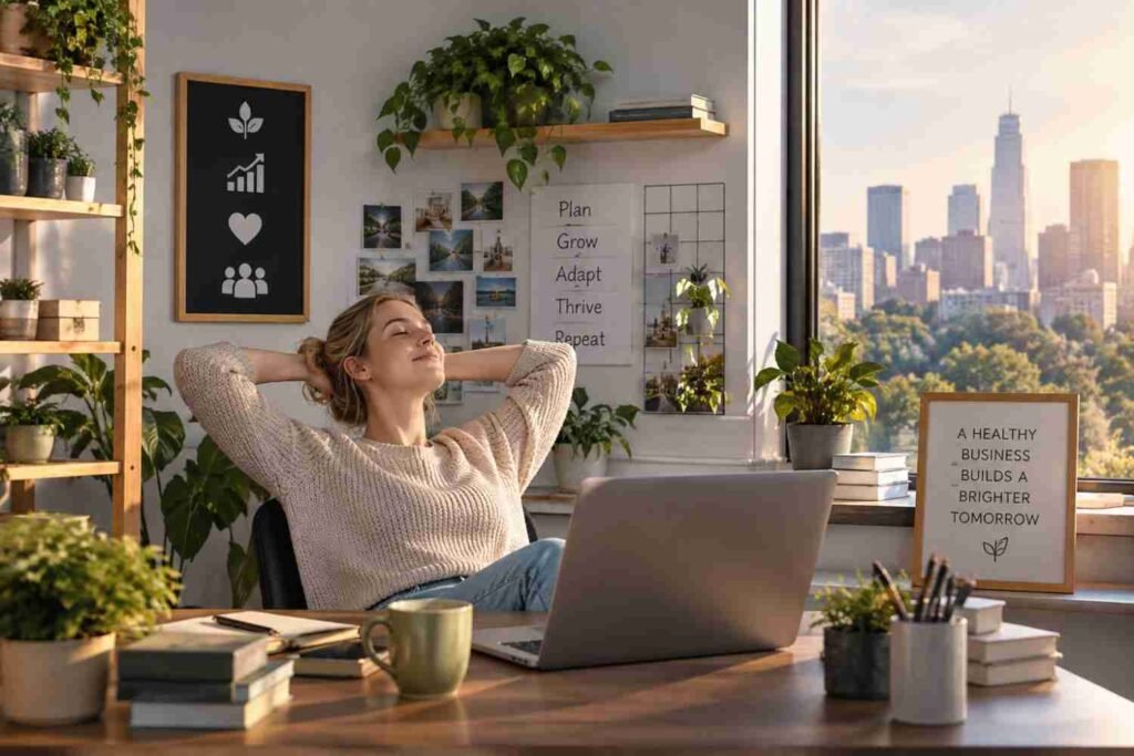 Sustainable Growth for Small Businesses Without Burning Out