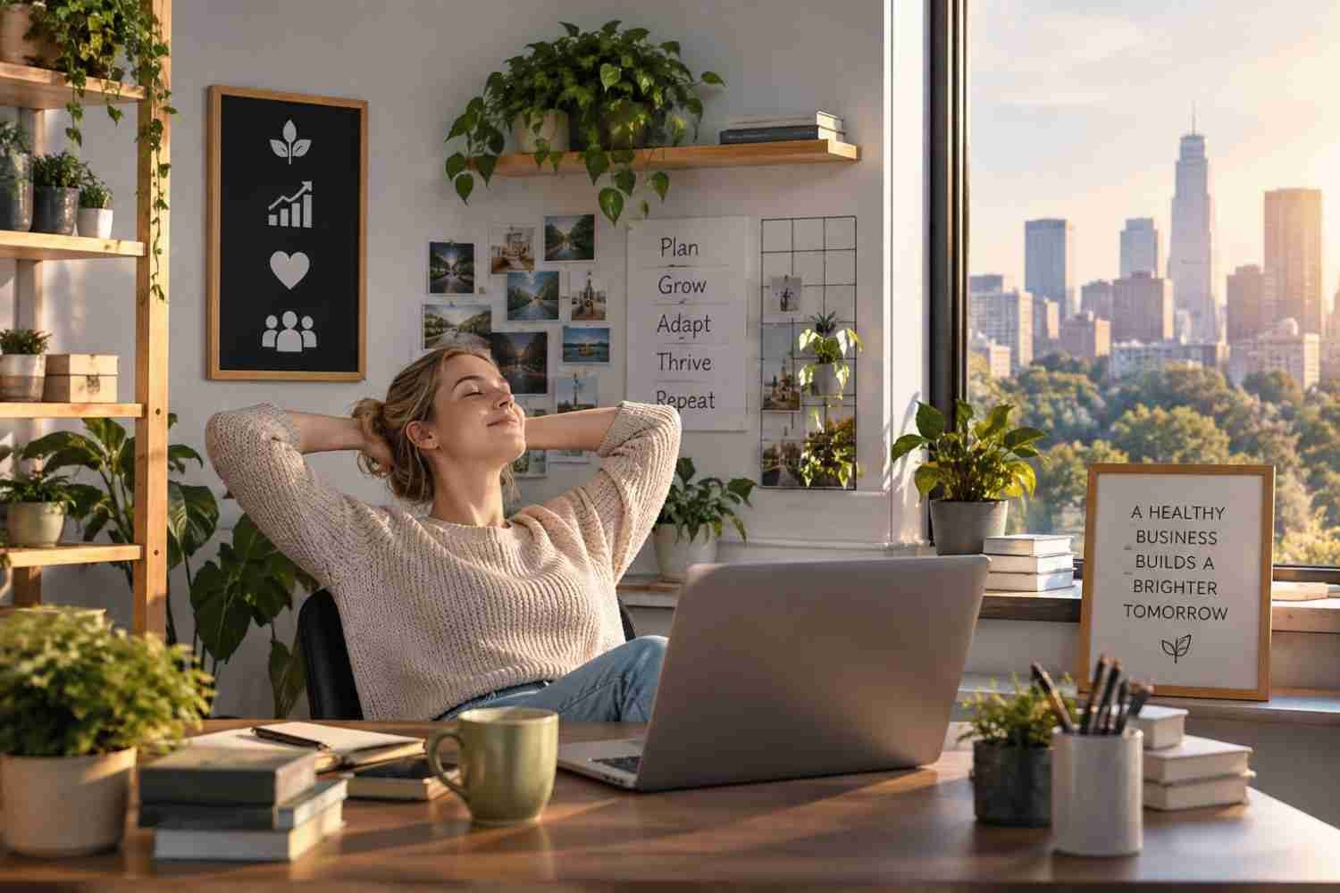 Sustainable Growth for Small Businesses Without Burning Out