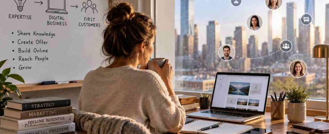 Turning Expertise Into a Digital Business and Finding Your First Customers