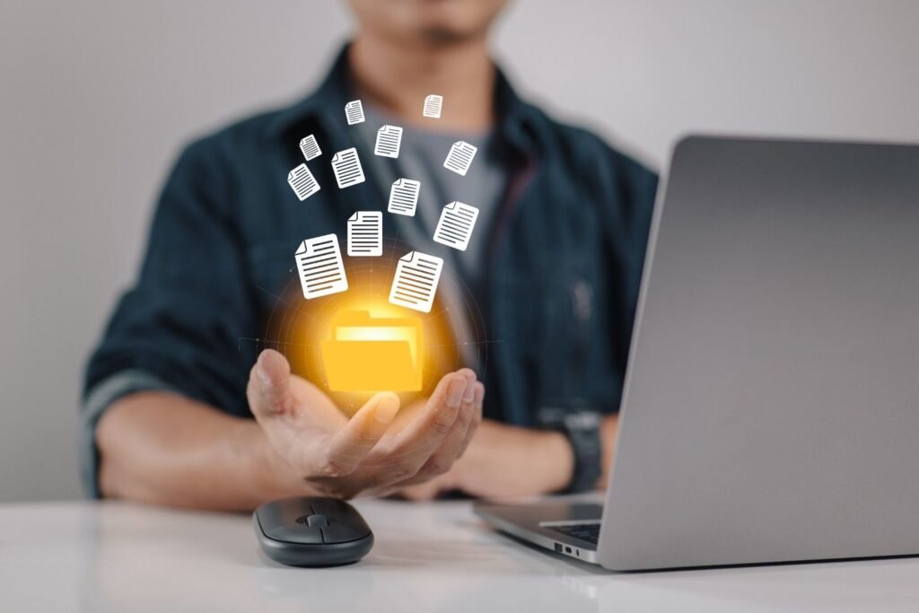 ways to organize digital files